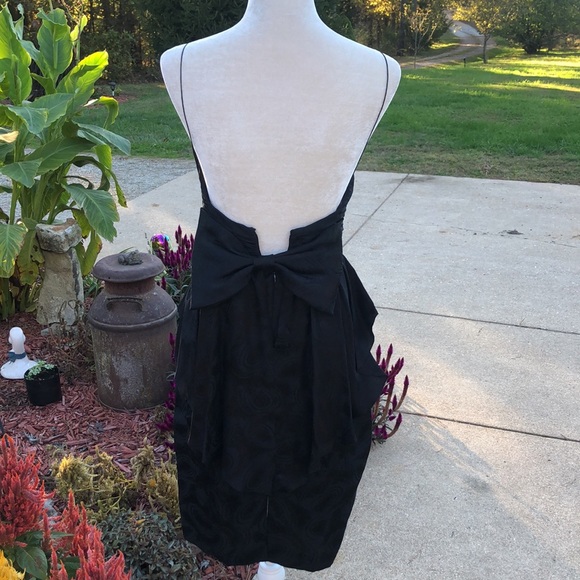 EUC Vintage Silk Cocktail Dress - Picture 8 of 13